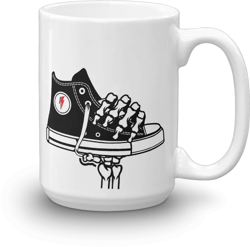 Grabbing Hand Png Skeleton Hand Grabbing High Top Sneaker Mug Skeleton Hand Png