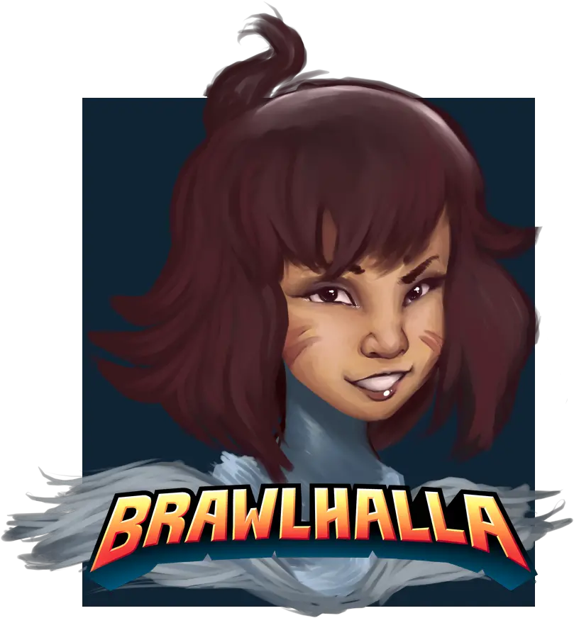 Kaya Redrew Fanart Brawlhalla By Kboleche08 Cartoon Png Brawlhalla Logo