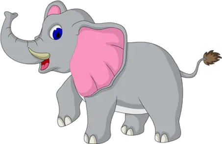 Baby Elephant Baby Cartoon Animals Png Elephant Transparent Background