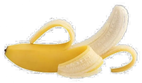 Banana Download Png Image Transparent Half Peeled Banana Banana Transparent