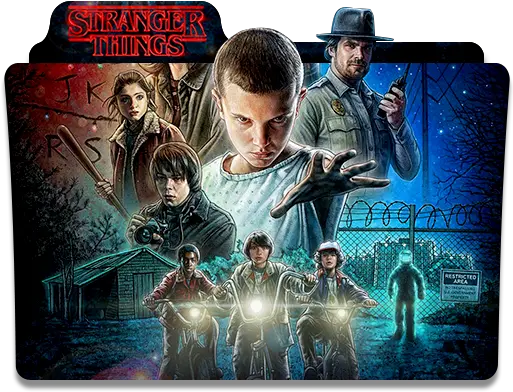 Stranger Things Folder Icon Stranger Things Season 2 Poster 4k Png Action Folder Icon