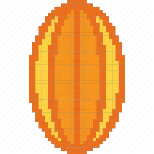 Food Fruit Healthy Star Icon Easter Egg 8 Bit Png Pixel Star Png