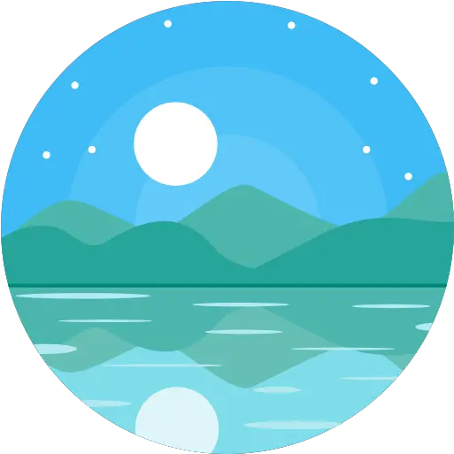 Icon Pond Laguna Icon Png Landscape Icon Vector