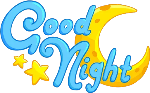 Night Goni Gn Transparent Png Sticker Good Night Text Png Night Png