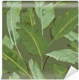 Seamless Pattern Fondo De Hojas De Banana Png Banana Leaves Png