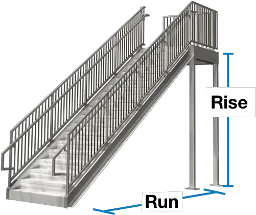 Stair Commercial Handrail Code For Stairs Png Stair Png