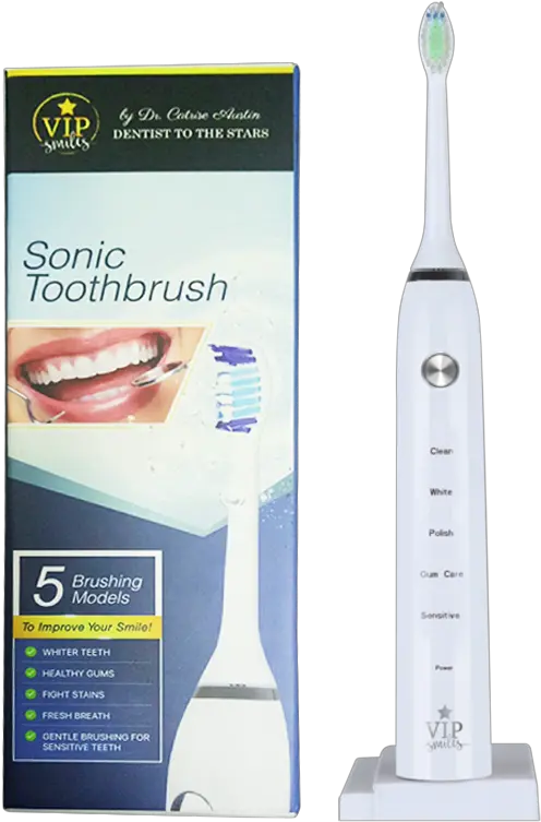 Vip Smiles Sonic Toothbrush With 5 Brushing Modes Toothbrush Png Toothbrush Png