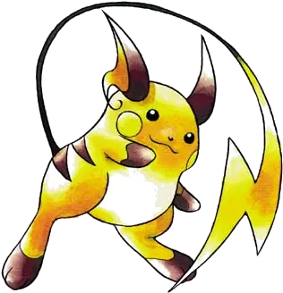 Raichuweb Pokemon Gen 1 Raichu Png Raichu Png