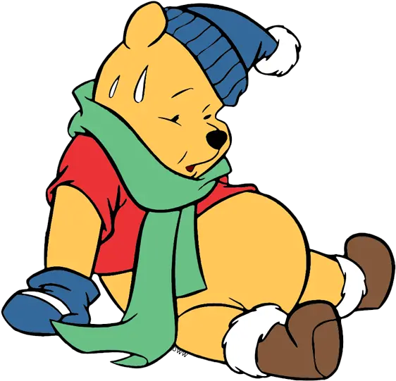 Winnie The Pooh Clip Art Disney Galore Winnie The Pooh Sweating Png Winnie The Pooh Transparent