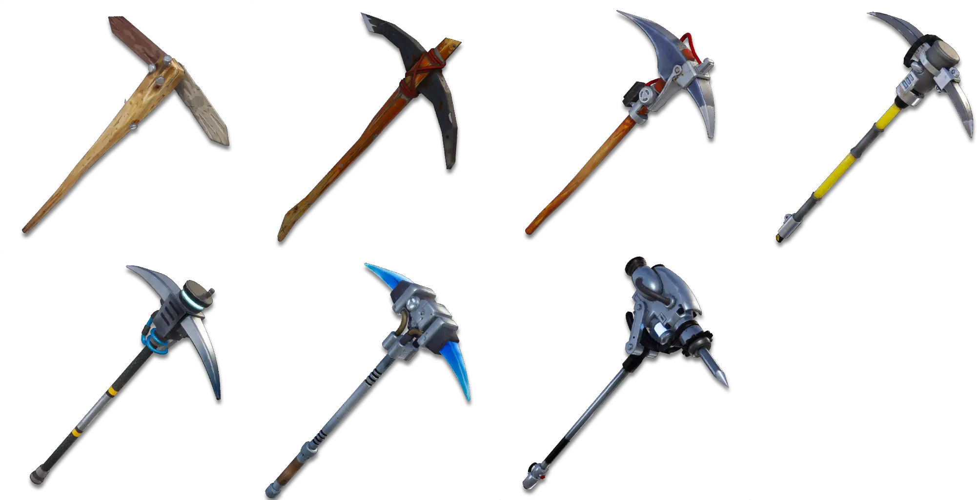 Download 6 Mo Fortnite Save The World Pickaxe Upgrade Png Fortnite Save The World All Pickaxes Pickaxe Png