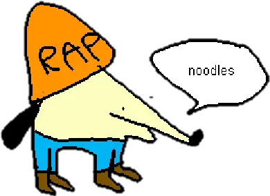 Sudden Parappa Obsession The Bell Tree Animal Crossing Forums Parappa The Rapper Meme Png Parappa The Rapper Png