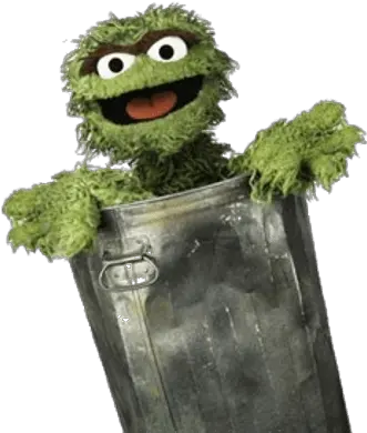 Oscar The Grouch Transparent Png Oscar The Grouch Happy Oscar The Grouch Png