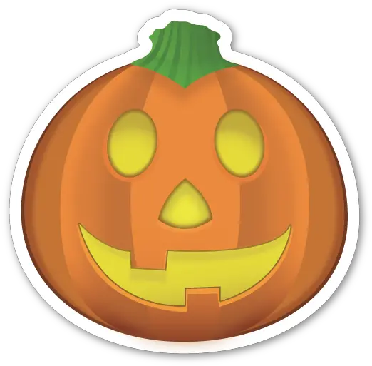 Download Hd Pumpkin Emoji Png Emoticon Calabaza Whatsapp World Emoji Png