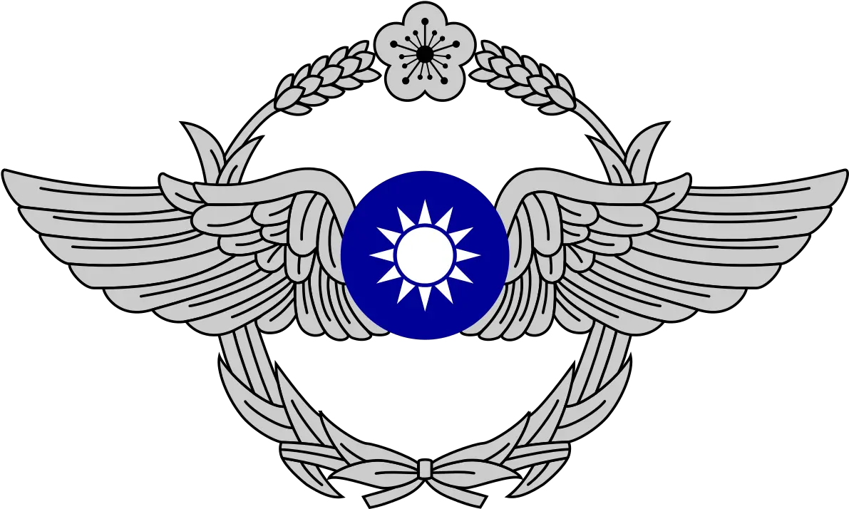 Republic Of China Air Force Wikipedia Republic Of China Air Force Png Af Logo