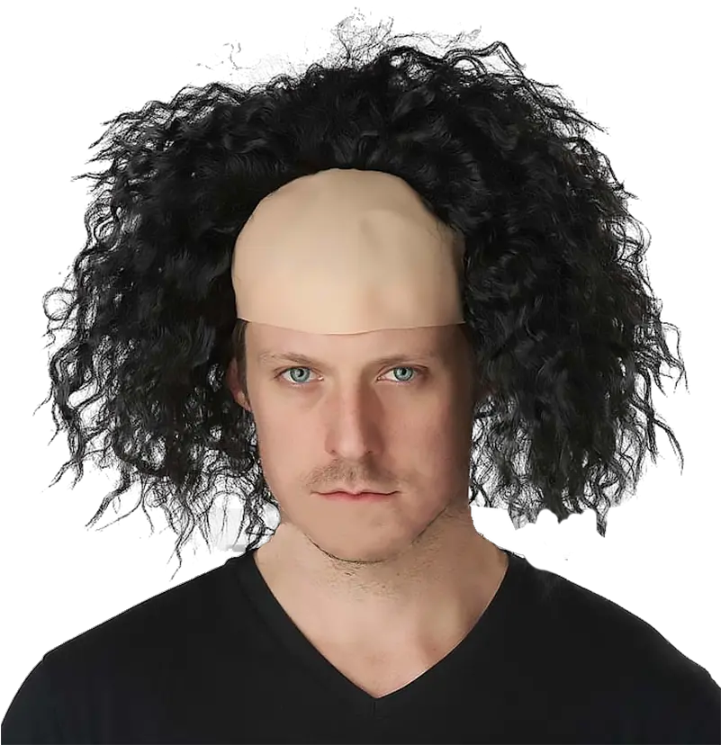 Evil Bald Clown Wig Lace Wig Png Clown Wig Png