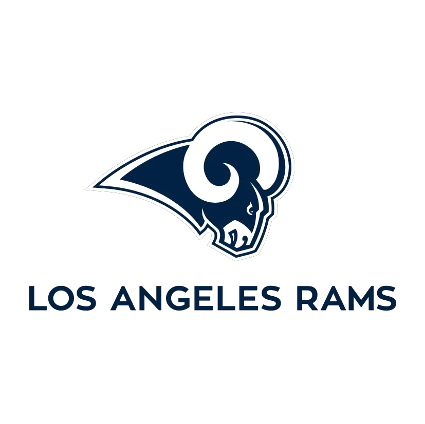 Los Angeles Rams Pechanga Announce Automotive Decal Png La Rams Logo Png