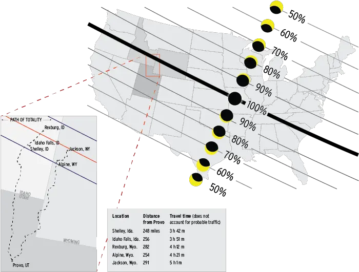 Total Solar Eclipse 2017 What To Know The Daily Universe Kansas Concealed Carry States Png Eclipse Png