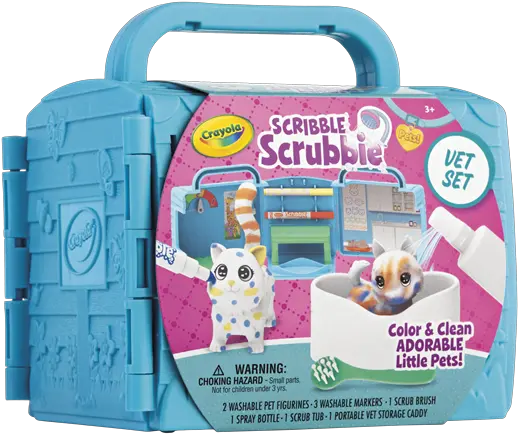 Crayola Scribble Scrubbie Vet Set Hy Vee Aisles Online Soft Png Scribble Icon