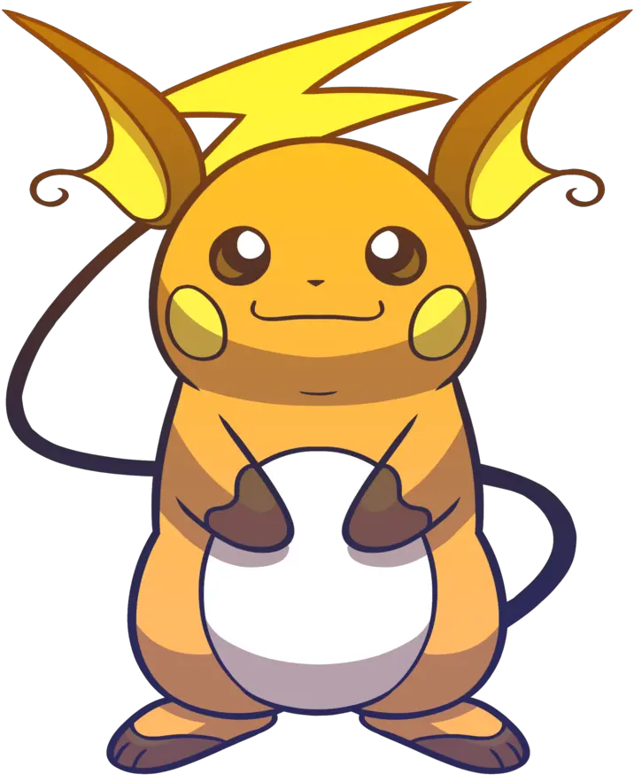 Pokemon Raichu Freetoedit Raichu Transparent Png Raichu Png