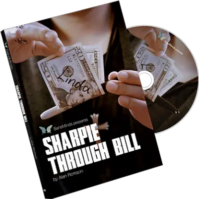 Sharpie Through Bill By Alan Rorrison And Sansminds 20 Dollar Bill Png Sharpie Png