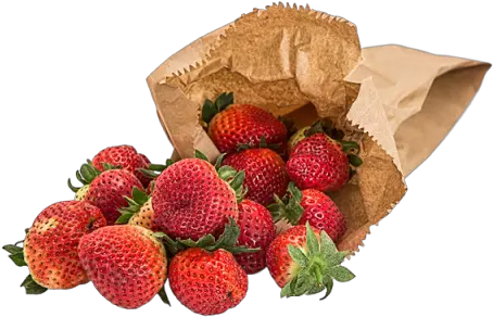 Strawberry Bag Png Photo 286 Free Png Download Image Food Bag Png