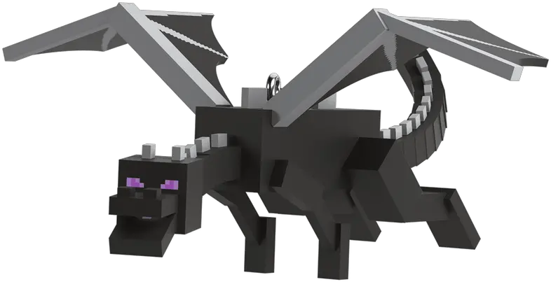 Minecraft Ender Dragon Ornament Ender Dragon From Minecraft Png Ender Dragon Png