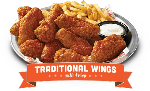 Chicken Wings And Fries Transparent Hooters Food Png Chicken Wings Png