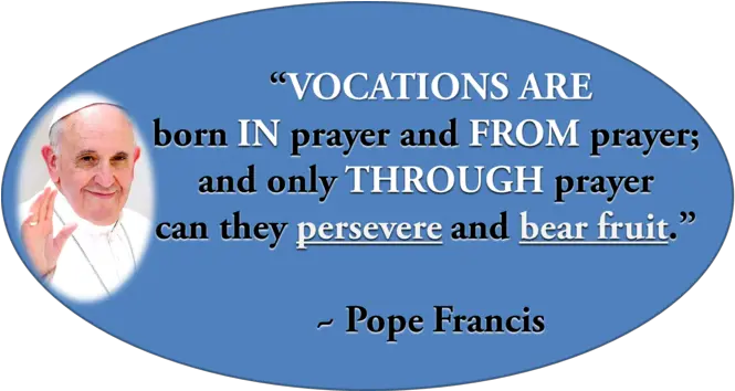 Pray For Vocations Parish U0026 School Program Diocese Of Prayer For Vocation Quotes Png Prayer Before Icon