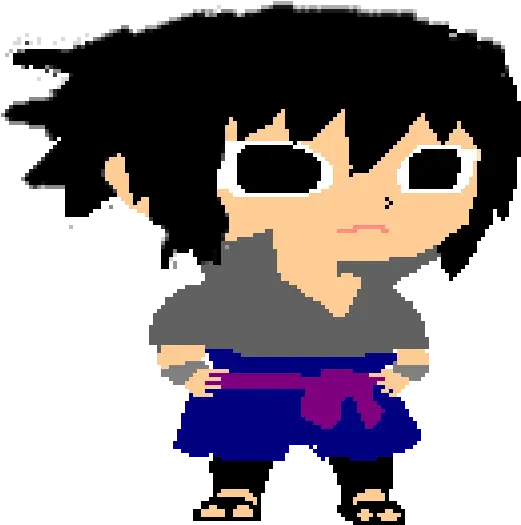 Pixilart Naruto People By Sasukeuchlha Fictional Character Png Sasuke App Icon