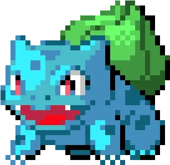 Pokemon Bulbasaur Pixel Art Maker Pokemon Bulbasaur Pixel Sprite Png Bulbasaur Transparent