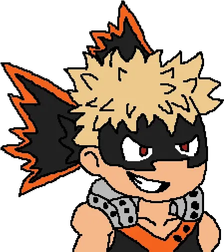 Pixilart Katsuki Bakugou Mha By Rebelbiscuit546 Fictional Character Png Bakugou Png