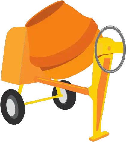 Concrete Mixer Construction Cement Misturador De Cimento Png Cement Icon