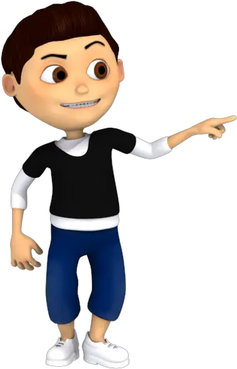 Cartoon Young Boy Pointing Out Clipart Boy Pointing Png Pointing Png