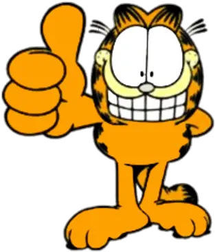 Garfield Thumb Up Transparent Png Png Transparente Garfield Png Garfield Png