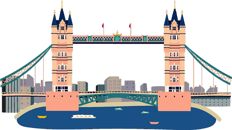 Tower Bridge Clipart London Tower Bridge Clipart Png Bridge Clipart Transparent