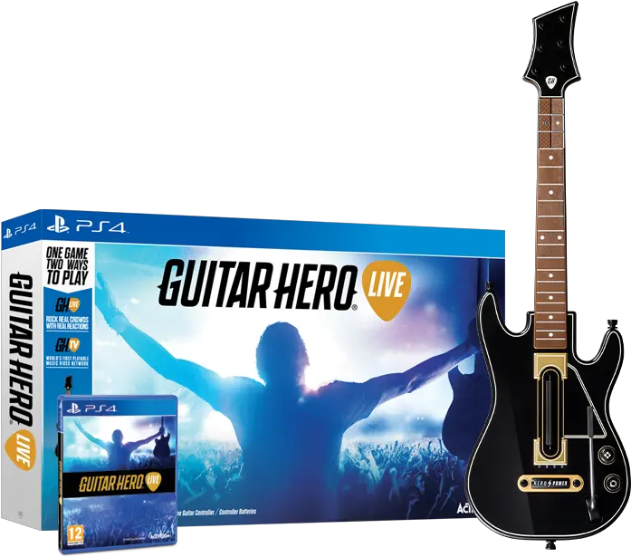 Guitar Hero Live Playstation 4 Preowned Guitar Hero Live Ps4 Png Guitar Hero Logo