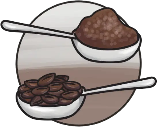 Library Of Coffee Grounds Clipart Black And White Coffee Grounds Clipart Png Coffee Beans Transparent