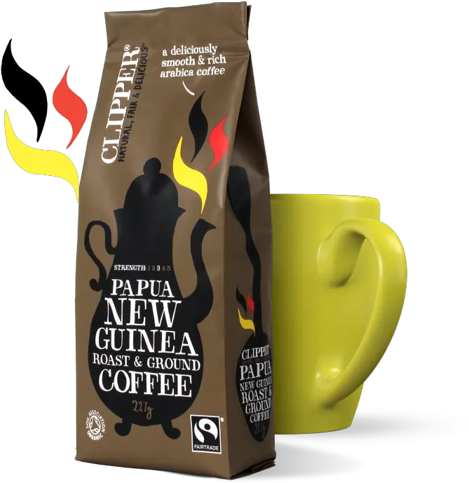 Papua New Guinea Roast Ground Coffee Png Clipper Png