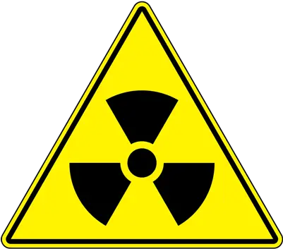 Yellow Radioactive Floor Sign Graphic Products Radioactive Symbol Png Warning Icon 16x16