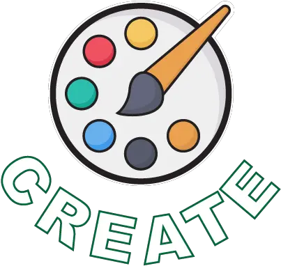 Create Cheeki The Dinosaur Dot Png Paint Palette Icon