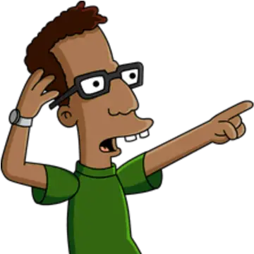 Gary Nerd Simpsons Wiki Fandom Nerd From Simpsons Png Nerd Png