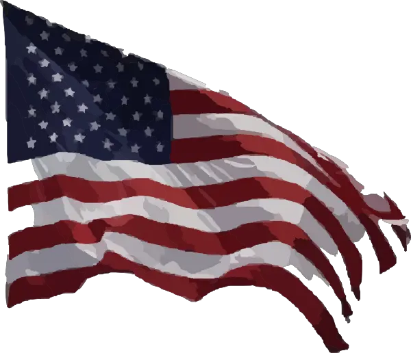 Flag Clipart Transparent American Flag Waving Png American Flag Png Free