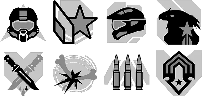 Game Of The Year Edition Halo 4 All Emblems Png Halo 4 Logo