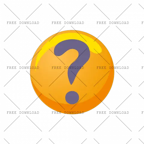 Question Mark Cq Png Image With Circle Volleyball Transparent Background