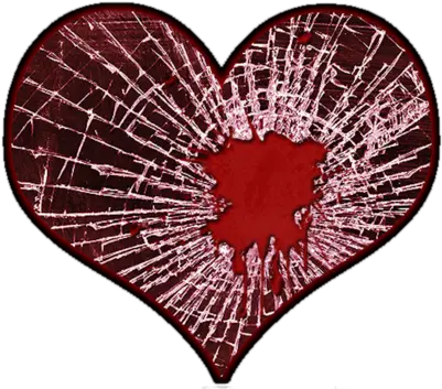 A Shattered Like Glass Heart Shatter Png Glass Shatter Png