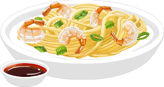 Wasabi Flavored Prawns With Soba Noodles Bowl Png Noodle Icon Vector