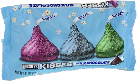 Download Hersheyu0027s Kisses Easter Milk Chocolate Hersheys Easter Hershey Kisses Bag Png Hershey Kiss Png