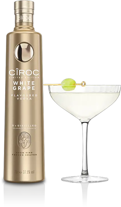 Cîroc French Grape Martini Ciroc White Grape Vodka Png Martini Png