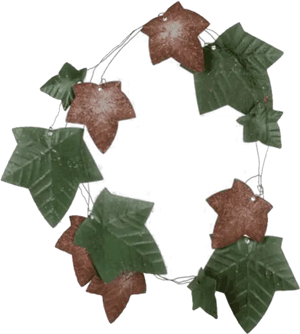 Garland Of Leaves Origami Png Garland Transparent