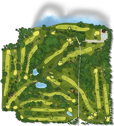 Course U2014 Orchard Hills Country Club Orchard Hills Golf Course Png Grass Hill Png